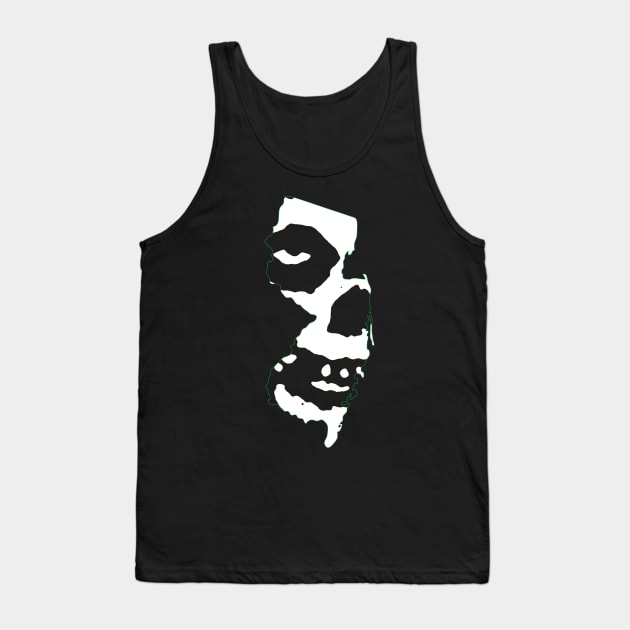 The Crimson Ghost - New Jersey Tank Top by RainingSpiders